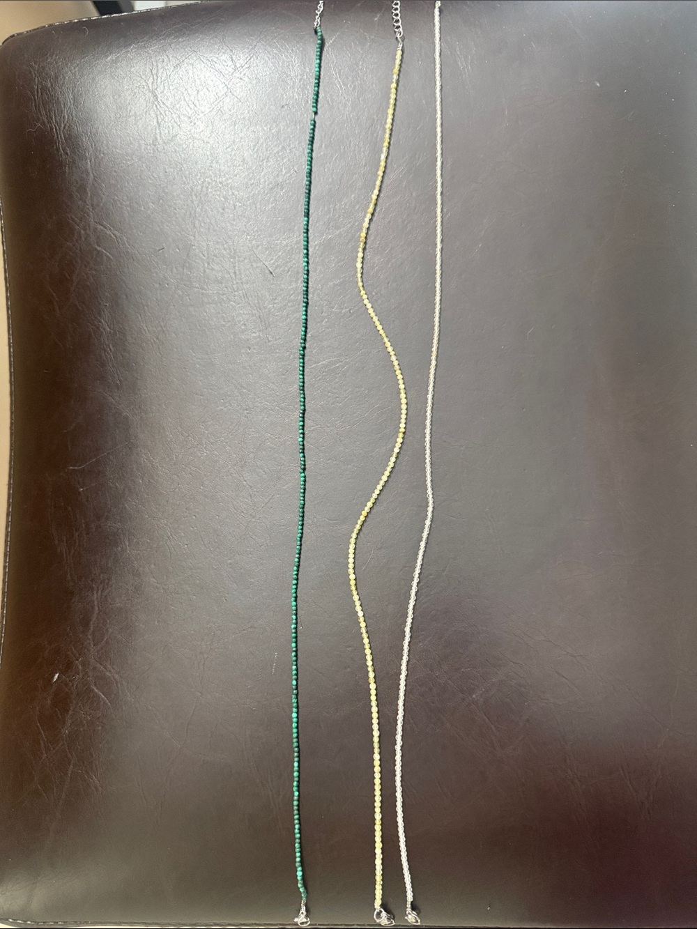 3 Crystal Necklaces